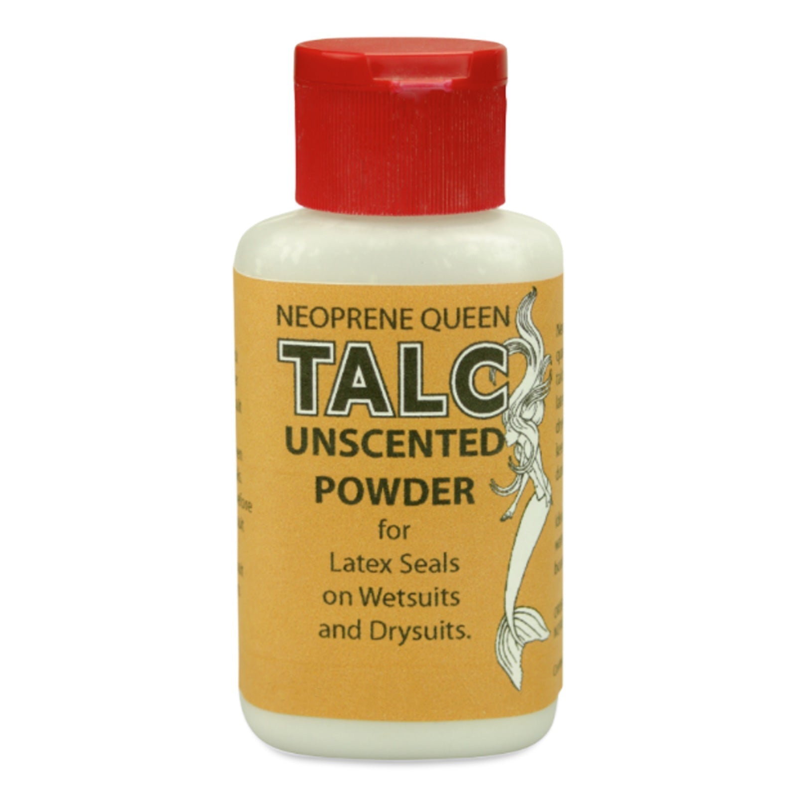 Neoprene Queen TALC Latex Seal Talcum Powder 60g