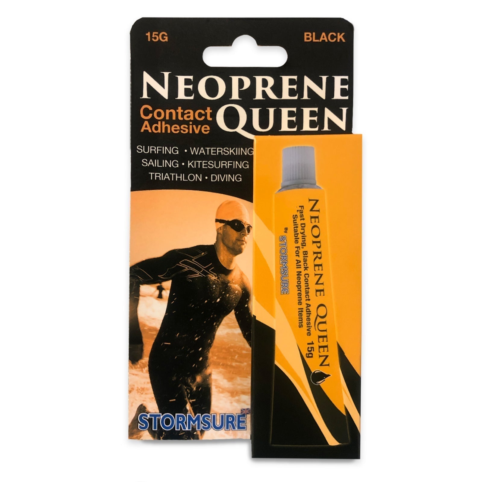 Neoprene Queen Black Wetsuit Repair Adhesive 15g